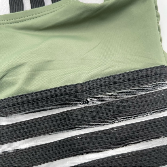 Hilor Women's One Piece Front Crossover Hollow Bathing Suit Size Large NWT - Picture 9 of 12